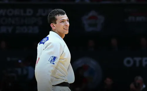 Первое золото России на ЧМ по дзюдо. В дополнительное время Тимур дожал упёртого грузина