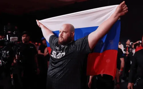 Пельмень с характером. Камоцкий потерял титул Power Slap, но обещал налупить ещё пощёчин