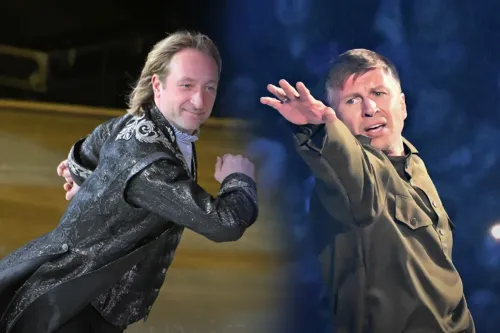 «Одномоментный оргазм у всех женщин». Рудковская мечтает свести Плющенко и Ягудина в шоу