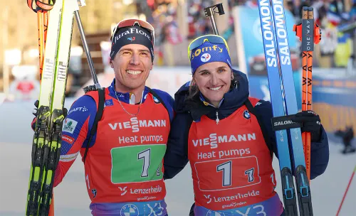 Бё опять без золота. Французы забрали сингл-микст и доминируют на ЧМ по биатлону