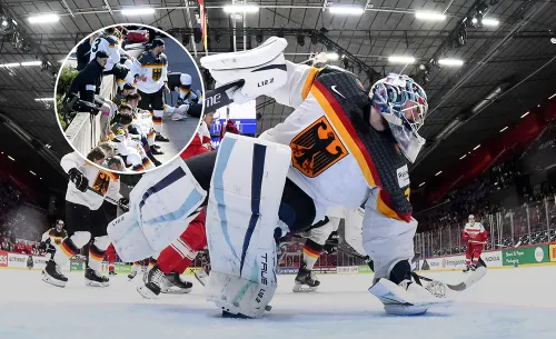 Стадион чемпионата мира экстренно эвакуировали. Хоккеисты бежали прямо на коньках