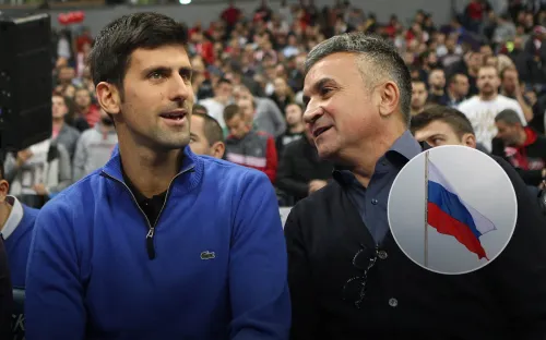 Отец Джоковича вступился за российский флаг. Отважный серб не испугался ареста