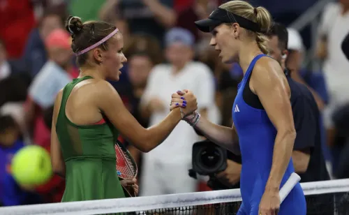 Татьяна в сердцах кидала ракетки. Возняцки проучила юную россиянку на US Open