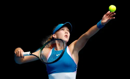 Андреева едва не отдала выигранный матч. Но нервы у юной сибирячки в полном порядке