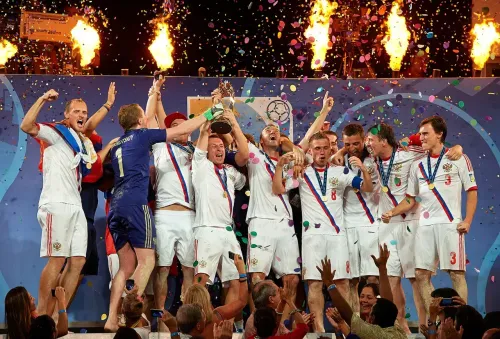 Россия идет за третьим золотом! Через 10 дней в Москве стартует ЧМ по пляжному футболу