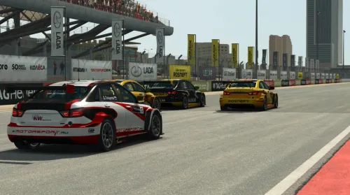 Дубайская жара на третьем этапе LADA Sport ROSNEFT eChampionship