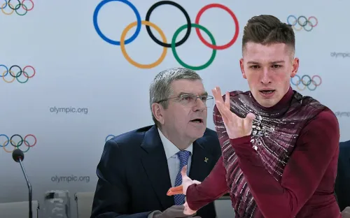 На деревню дедушке. Русский фигурист лихо троллит президента МОК