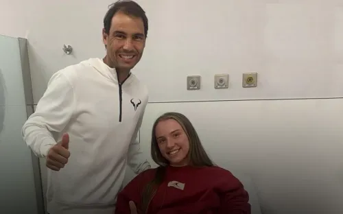 Растопила сердце Надаля. Живая легенда навестил россиянку после операции