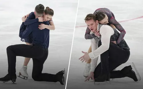 Скользкий лёд. Бойкова и Козловский уступили лидерам из-за допущенной ошибки